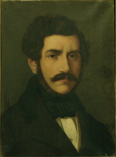 Portrait de Gaetano Donizetti (1797-1848) - Italian School